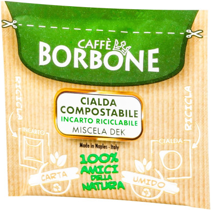 Borbone - Verde Dek Espresso - 150 dosettes E.S.E.