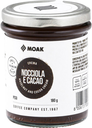 Moak Crema - Noisette & Cacao - Verre 180g