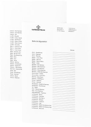 Boîte de dégustation - Espresso - DUE