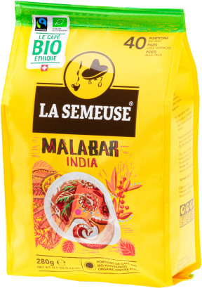 La Semeuse - Malabar India - 40 dosettes E.S.E. (sachet)