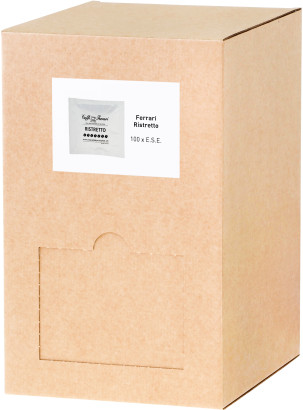 Ferrari - Ristretto - 100 dosettes E.S.E.