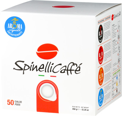 Spinelli - Aroma e Gusto Decaffeinato - 50 dosettes E.S.E.