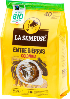 La Semeuse - Entre Sierras Colombia - 40 dosettes E.S.E. (sachet)