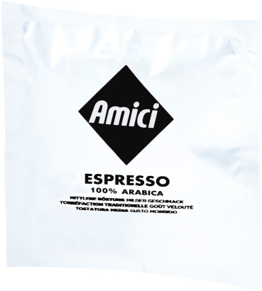 Amici Servings - Espresso - 18 dosettes E.S.E.