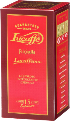 Lucaffé - Pulcinella Lucafféina - 15 dosettes E.S.E.
