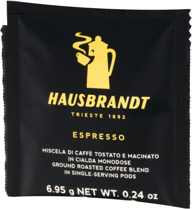 Hausbrandt - Espresso - 144 dosettes E.S.E.