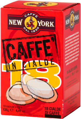 New York - Espresso Bar - 18 dosettes E.S.E.