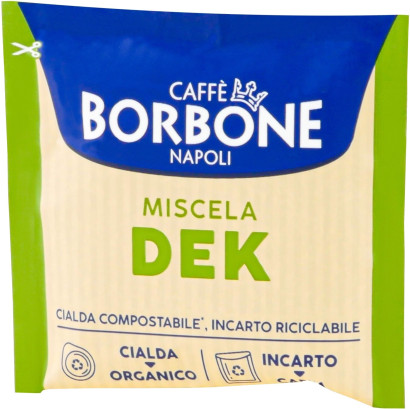 Borbone - Verde Dek Espresso - 50 dosettes E.S.E.