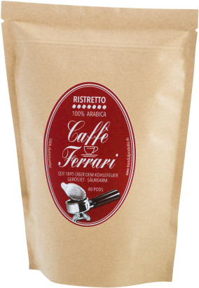 Ferrari - Ristretto - 40 dosettes E.S.E. (sachet)