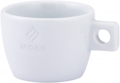 Moak Uno - Café crème - Tasse à l’unité avec soucoupe