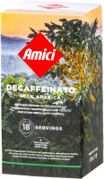 Amici Servings - Decaffeinato - 18 dosettes E.S.E. Amici Servings - Decaffeinato - 18 dosettes E.S.E.