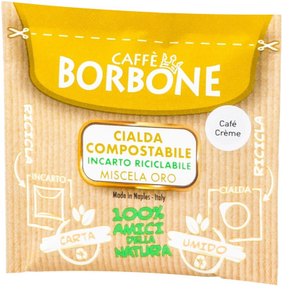 Borbone - Oro Café Crème - 50 dosettes E.S.E.