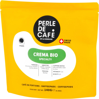 Perle de Café - Crema Bio - 20 dosettes E.S.E. (sachet)