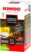 Kimbo - Napoletano Formula Bar - 15 dosettes E.S.E. Kimbo - Napoletano Formula Bar - 15 dosettes E.S.E.
