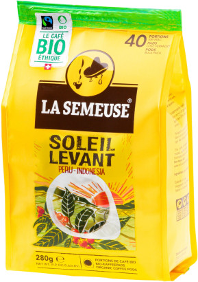 La Semeuse - Soleil Levant - 40 dosettes E.S.E. (sachet)