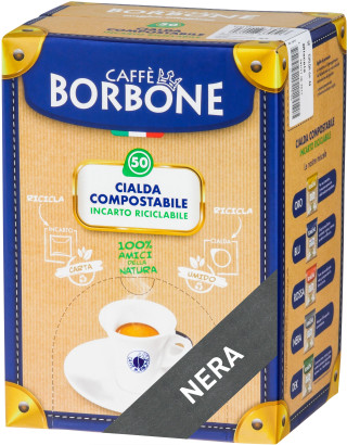 Borbone - Nera Espresso - 50 dosettes E.S.E.