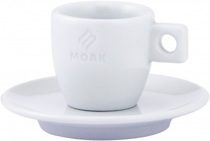 Moak Uno - Espresso - 6 tasses avec soucoupe