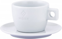 Moak Uno - Café crème - Tasse à l’unité avec soucoupe Moak Uno - Café crème - Tasse à l’unité avec soucoupe