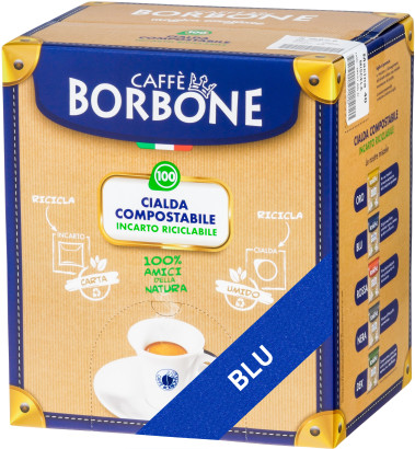 Borbone - Blu Café Crème - 100 dosettes E.S.E.