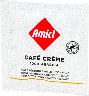 Amici Servings - Café Crème - 18 dosettes E.S.E.